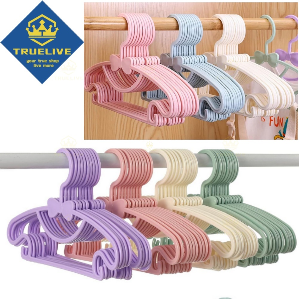 Baby Clothing Hanging Rack - 30/20/10/5/1PC porte-vêtements pour bébé en plastique