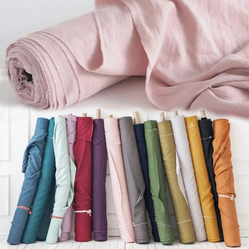 Tissu en lin pur 280cm x 100cm - Baby Clothing Organic avis et prix